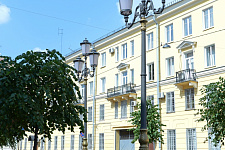 Zakharievskaya street, in August 2012, St. Petersburg