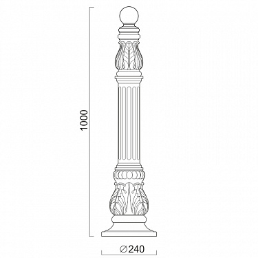 Bollard St.09