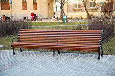 Square on the street. Torzhkovskaya, St. Petersburg, 2020