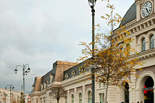 Landscaping areas at three stations, as well as Kiev and Paveletskaya Station, Moscow