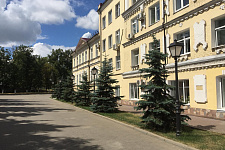 Lighting inside the plant "Metallurg Tulamash", Tula, 2018