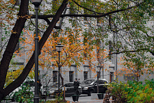 Bunin's Square in Moscow, 2016