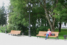 Landscaping the park area, Veliky Novgorod