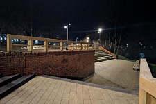 Square "City Garden", Glazov, Udmurtia, 2019