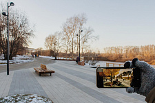 Square "City Garden", Glazov, Udmurtia, 2019