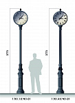 Street clocks 1.T01.1.0.W01-01