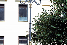 Zakharievskaya street, in August 2012, St. Petersburg