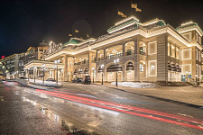 The opening of the casino in Sochi. 2017