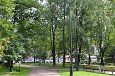 Square on the street. Komsomol. 2014
