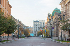 Solaynoy per,, Saint-Petersburg. 2021