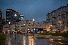 Tverskaya Zastava in Moscow, 2017