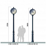 Street clocks 1.Т02.1.0.W01-01