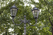 Obukhov area in St. Petersburg. 2017