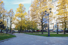 Smolenskyi skver, Saint-Petersburg. 2021