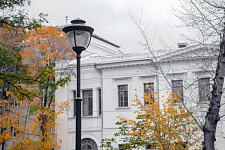 Bunin's Square in Moscow, 2016