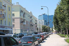 Soviet area in Voronezh, 2018