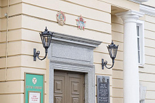 Obukhov area in St. Petersburg. 2017