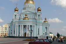 The territory of the Cathedral, Saransk