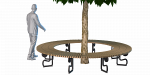 Bench Sk.3 radius-style
