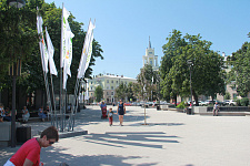 Soviet area in Voronezh, 2018
