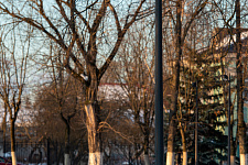 Railway Station Square station Bryansk-Orel and Square them. IN AND. Lenin Bryansk, 2020