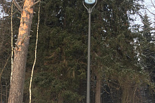 Lighting a gated community in the Moscow region