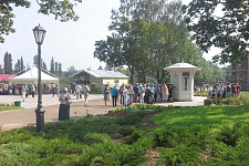 Information tables on the island of Valaam, 2016
