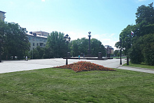 beautification of the city of Vyborg, 2018