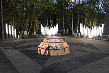 The opening of the park "Conquerors of the Arctic" in Murmansk. 2016