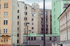 Square near Clement lane. Moscow, 2016