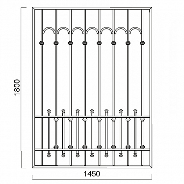 Window fence Ro.04