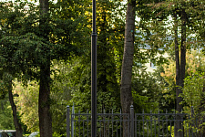Landscaping lime Park in Moscow, 2018