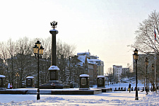 The area of ??Vyborg regiments of Vyborg