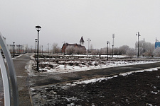 Italian Square in Togliatti. 2020