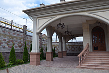 Landscaping in a private home in Almaty, Kazakhstan