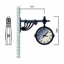 Street wall clocks К92.W01-05