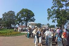 Information tables on the island of Valaam, 2016