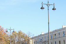Truda square, Saint-Petersburg. 2021