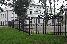 The territory of the hotel complex, in August 2011, the Kaliningrad region