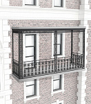 Balcony railing B.20