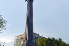 Reconstruction of historic streetlights in Omsk 2016