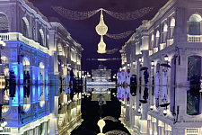 Alhazm - the largest shopping mall in Doha, Qatar, 2018