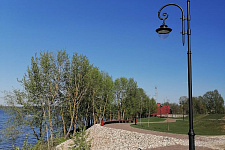Lanterns, Valdai. Sports complex, 2022