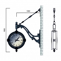 Street wall clocks К53.W01-02