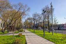 New square and boulevard in Samara, 2021
