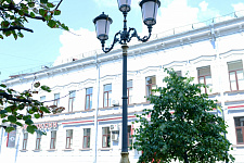 Zakharievskaya street, in August 2012, St. Petersburg