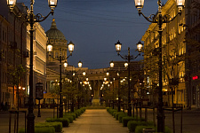 Small Stables Street, in August 2013, St. Petersburg