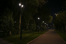 Lanterns, Bishkek, Kyrgyzstan, Government House Square, 2023