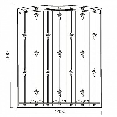 Window fence Ro.05