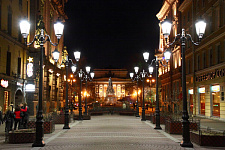 Malaya Sadovaya Street, in December 2009, St. Petersburg